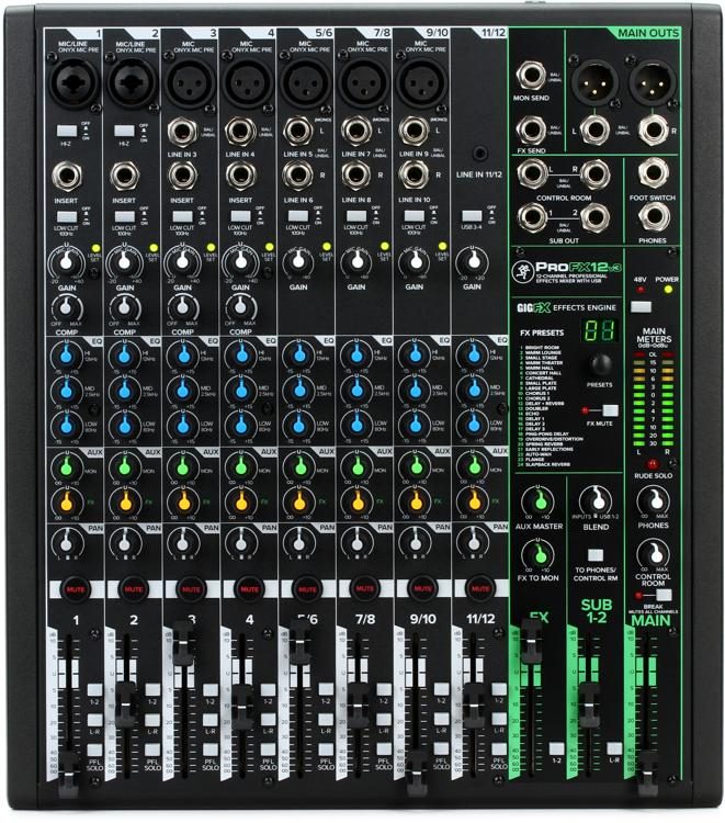 Mackie ProFX12v3 12-Channel Mixer